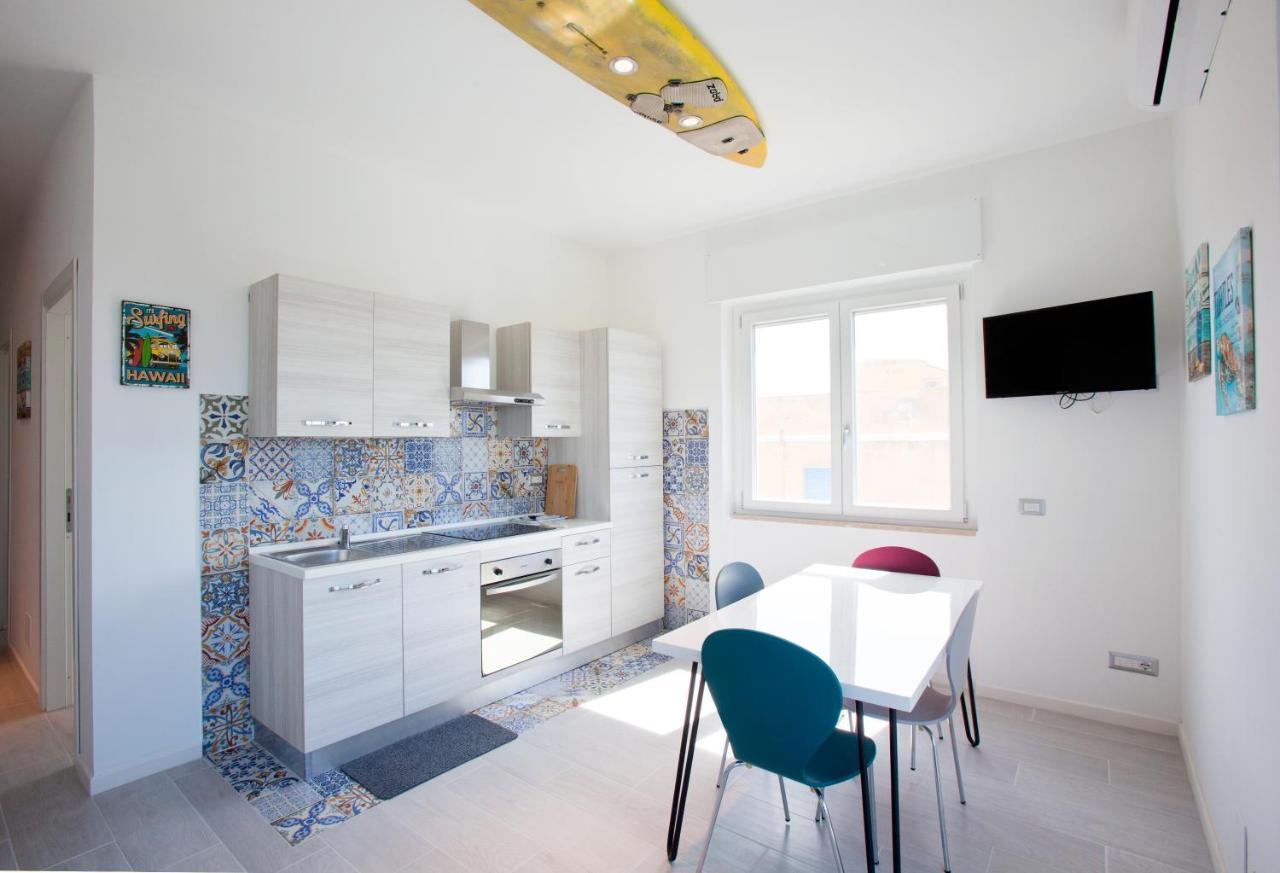 Surf And Windsurfer House Anzio Apartman Kültér fotó