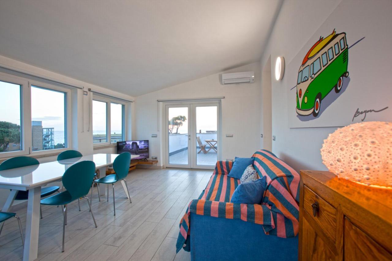 Surf And Windsurfer House Anzio Apartman Kültér fotó
