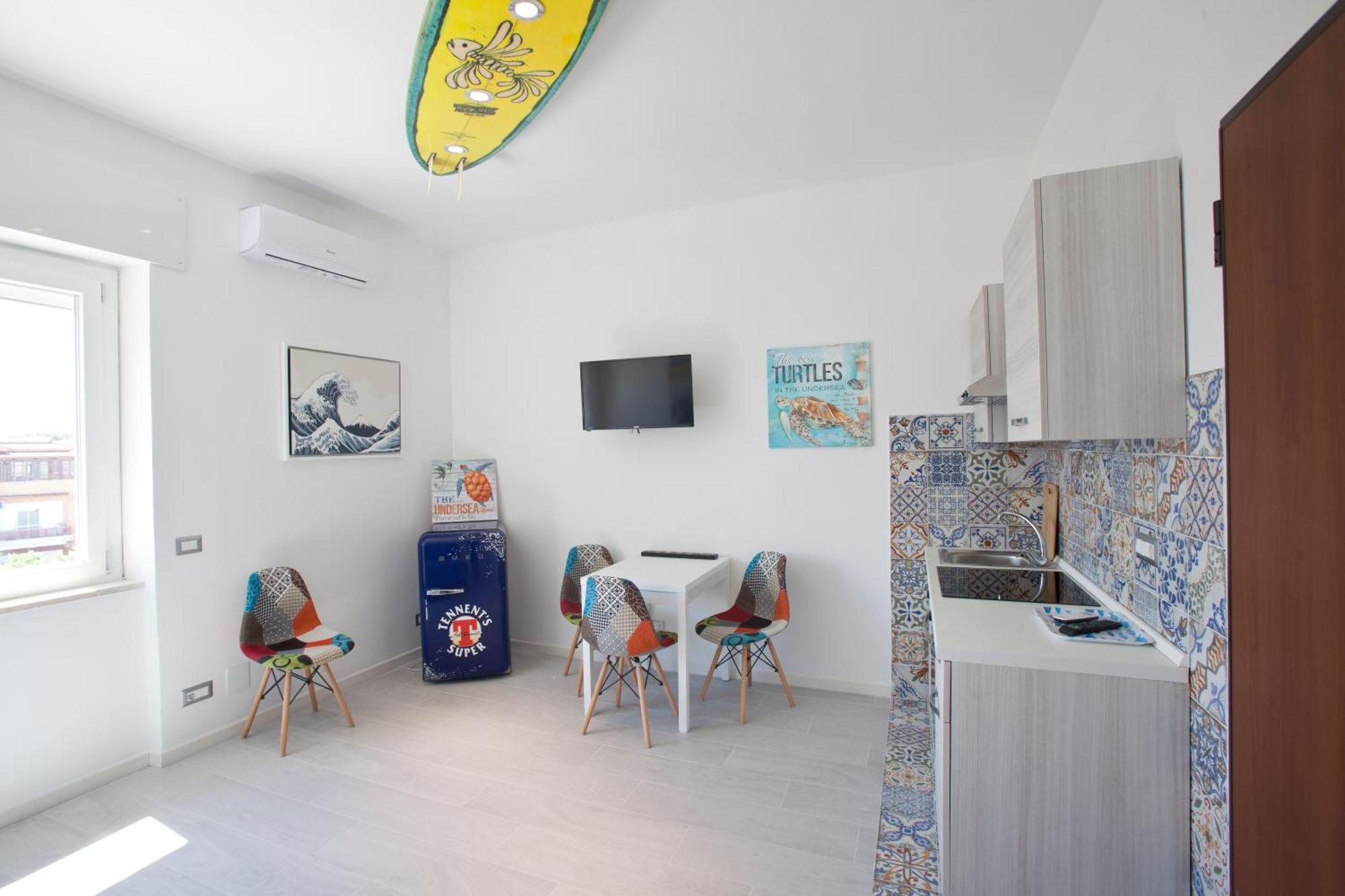 Surf And Windsurfer House Anzio Apartman Kültér fotó