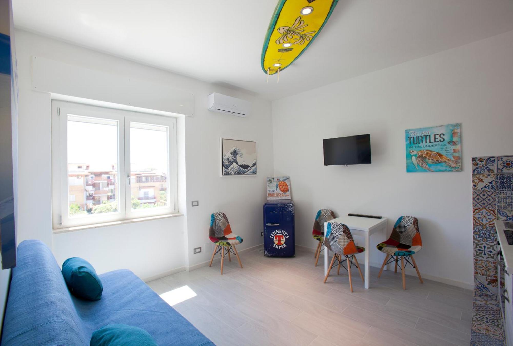 Surf And Windsurfer House Anzio Apartman Kültér fotó